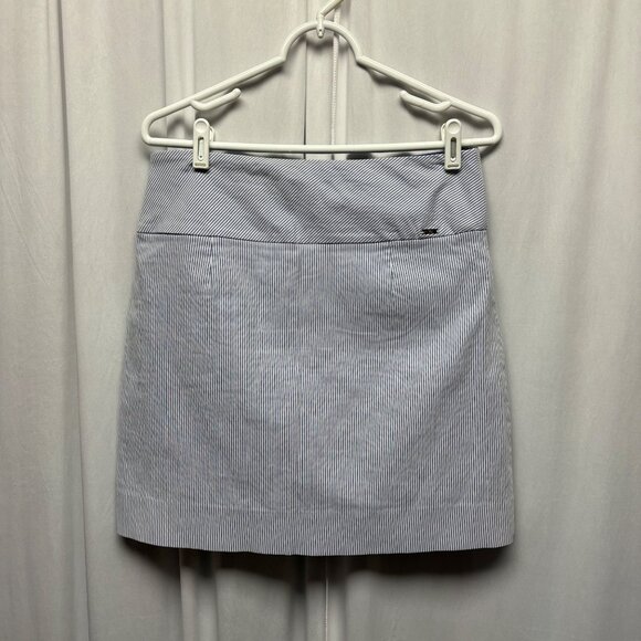 SC and Co Skort Womens Blue White Striped Size Medium Skirt Shorts Athletic Golf - Picture 2 of 9